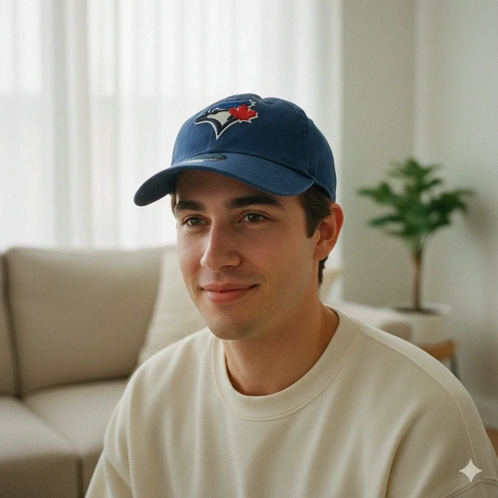 New Era Toronto Blue Jays Youth‎ 9Twenty Adjustable Baseball Cap Royal Blue